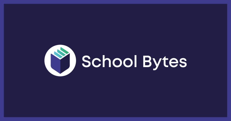 Logo of School Bytes - our parent portal.